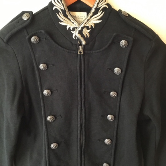 Ralph Lauren Military Officers Jacket Embroidered Double Breasted Size Medium - Picture 14 of 14